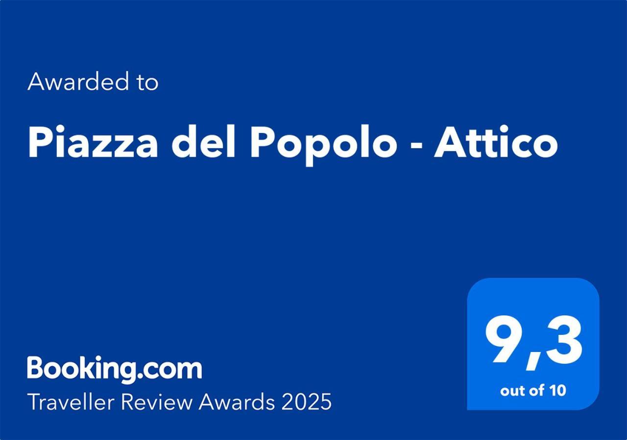 Piazza Del Popolo - Attico Apartment Рим Екстериор снимка